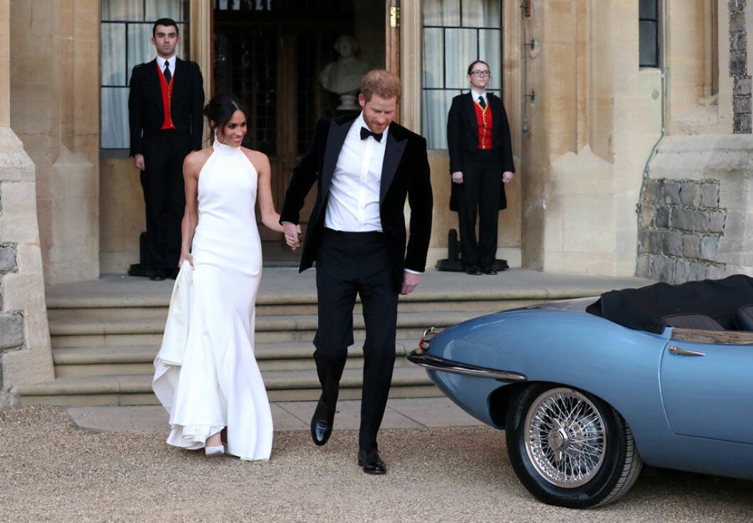 Megan Markle andra bröllopsklänning.