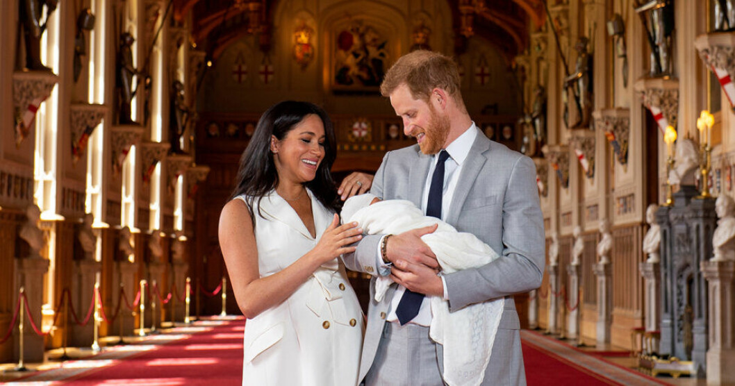 Meghan Markle och prins Harrys son