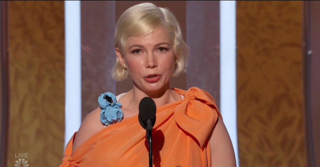 Michelle Williams på Golden Globes 2020