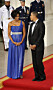 President Barack Obama and first lady Michelle Obama wait for the arrival of Mexican President and his wife for the State Dinner in their honor at the White House in Washington, D.C. on Wednesday, May 19, 2010. (c) Robert Trippett / / PSG / IBL