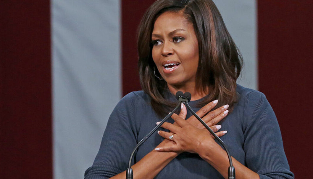 Michelle Obamas tal om Trumps sexistiska uttalanden igår är anmärkningsvärt bra