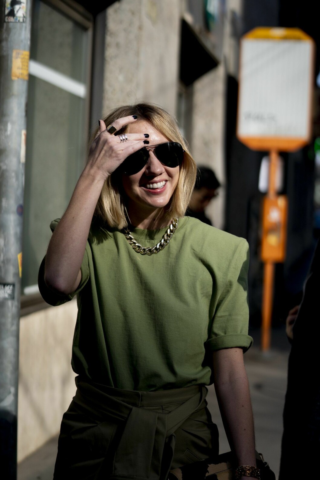 Streetstyle från Milano fashion Week.