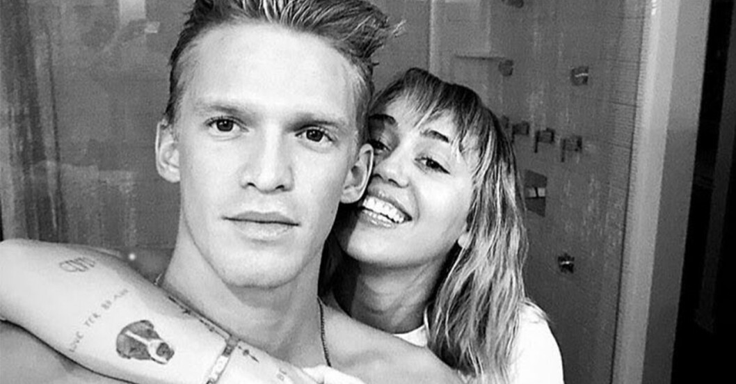 Miley Cyrus talar ut om kärleken till Cody Simpson