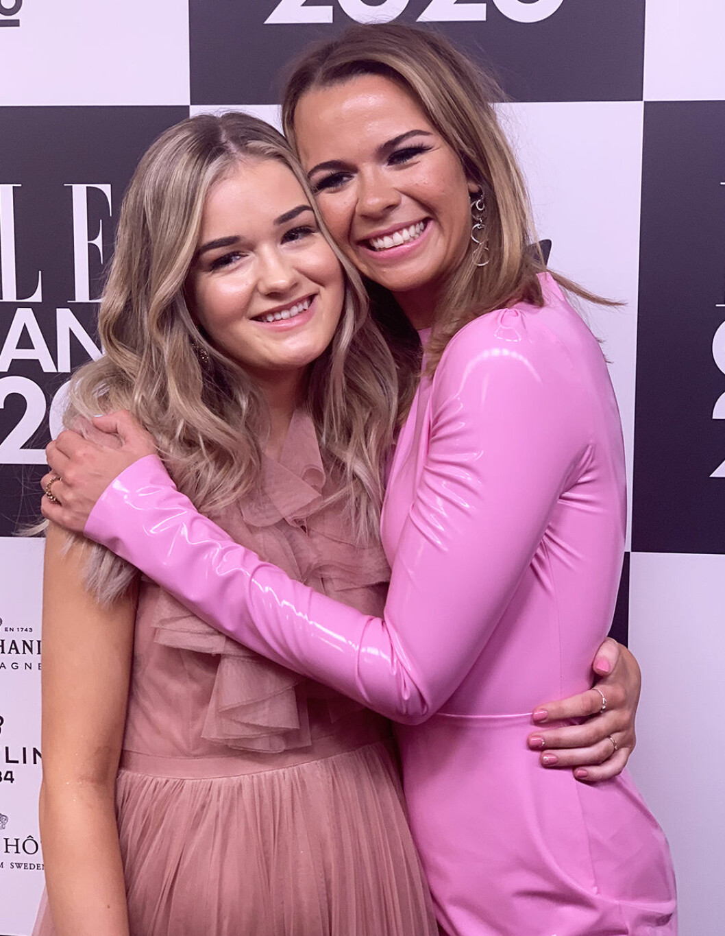 Ida tillsammans med förebilden, och ELLE-bloggaren, Margaux Dietz.