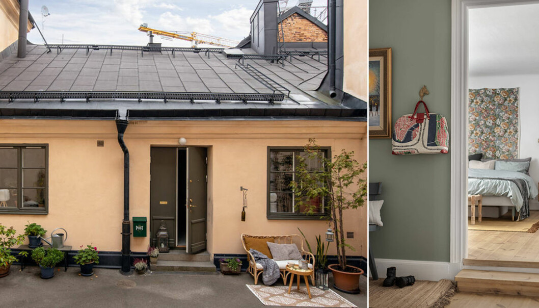 Unikt minihus till salu mitt i Stockholm – kika in!