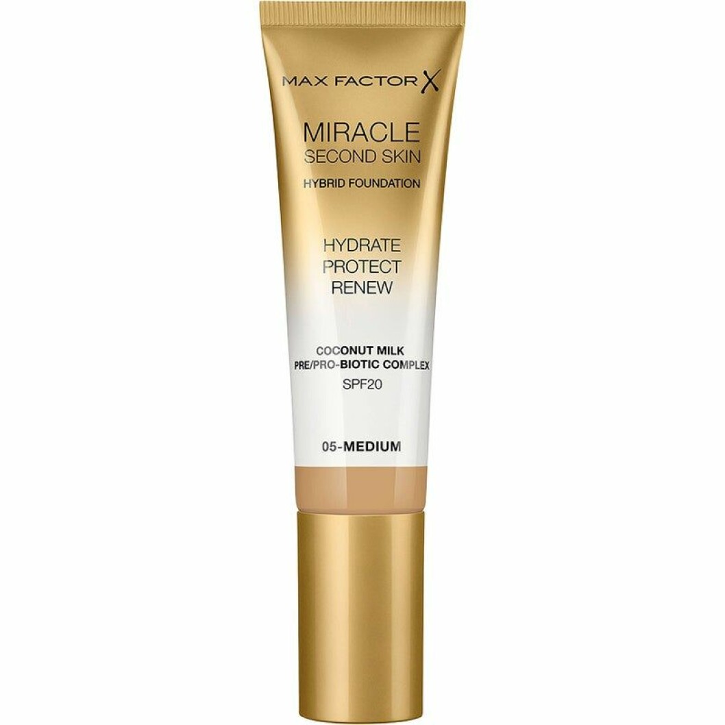 Miracle second skin foundation från Max Factor