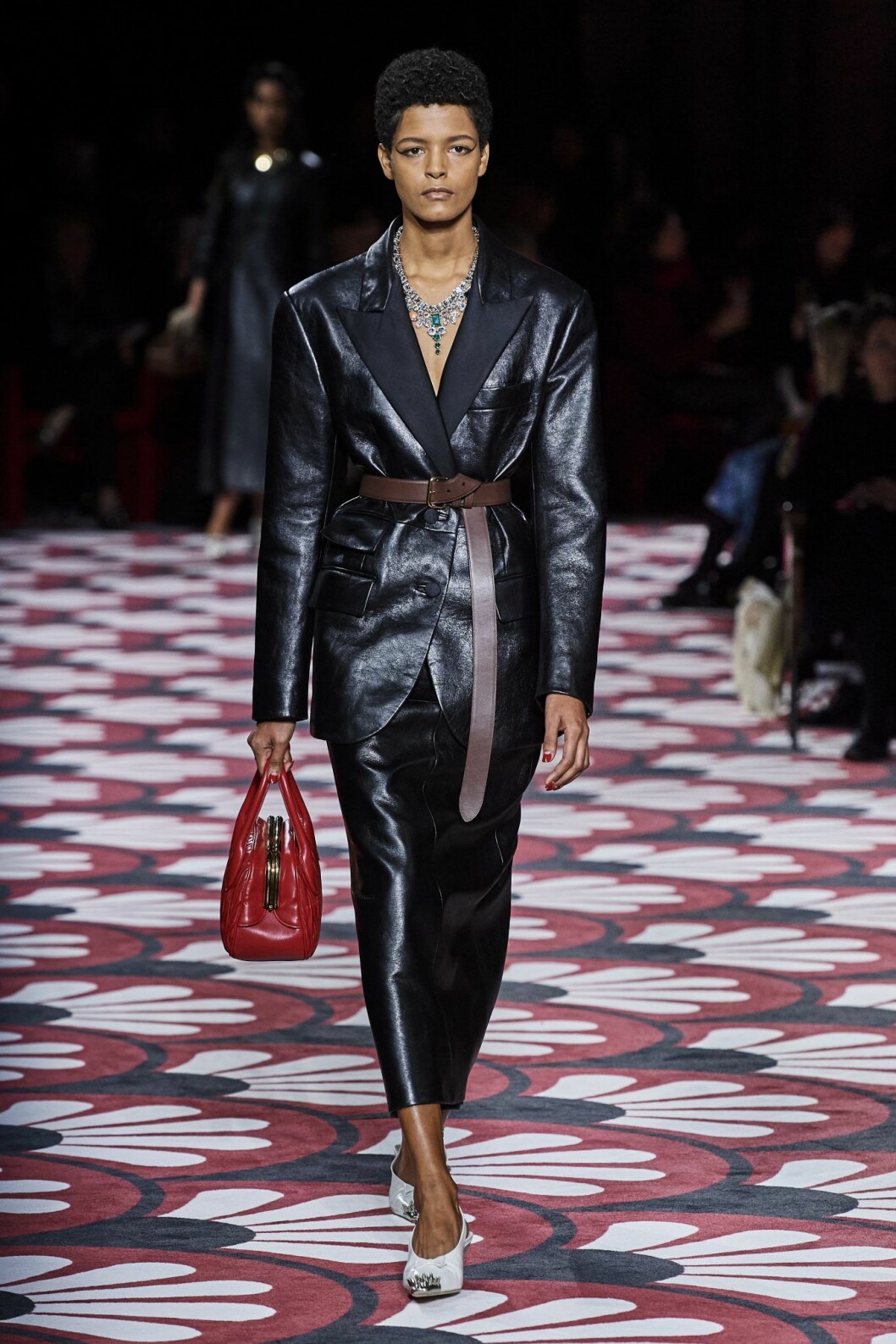 Miu Miu AW20 Läderkavaj 2020