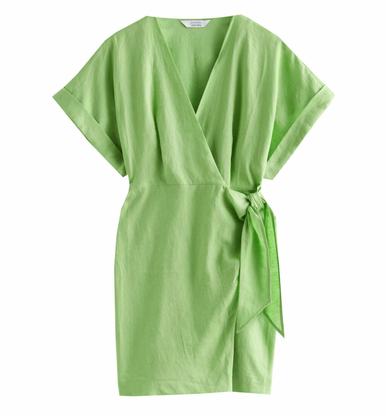 modenyheter vår sommar dam 2022 grön klänning linne