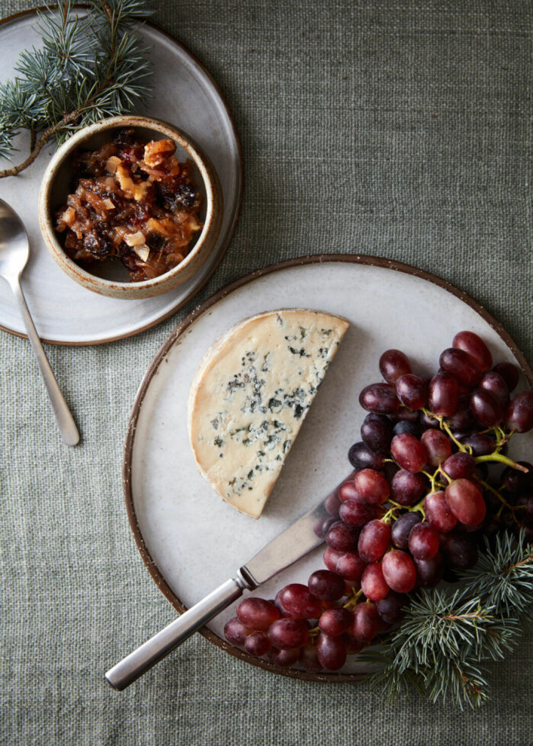 Mögelost med fikonchutney. Recept på mögelost med fikonchutney