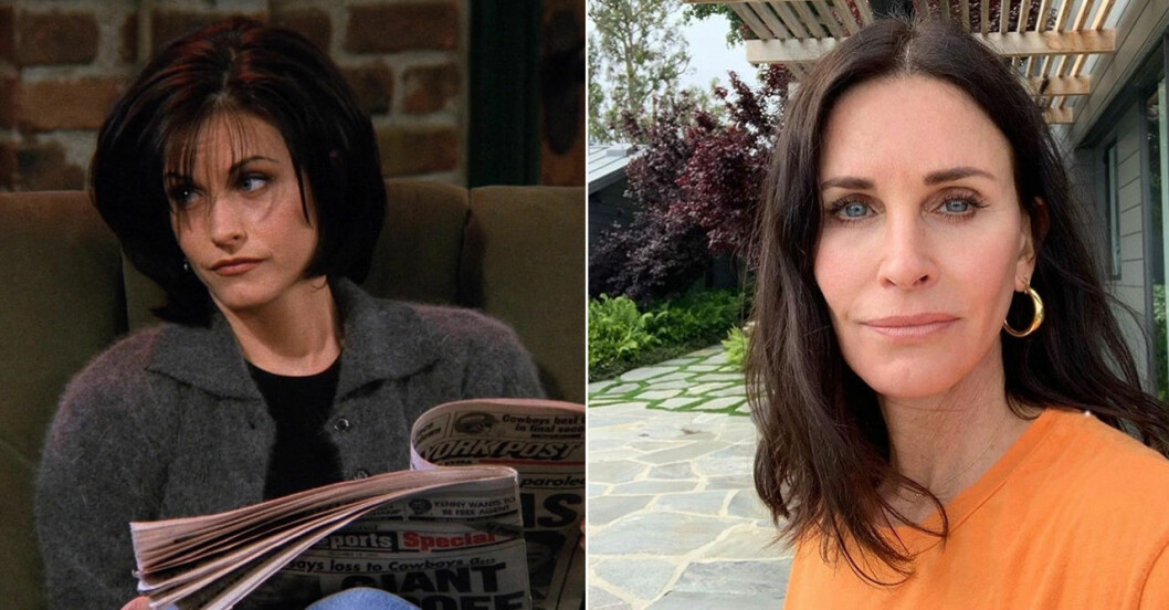 Monica Geller vs Courteney Cox i Vänner