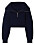 Mörkblå tröja i merinoull med dragkedja, Jacquemus