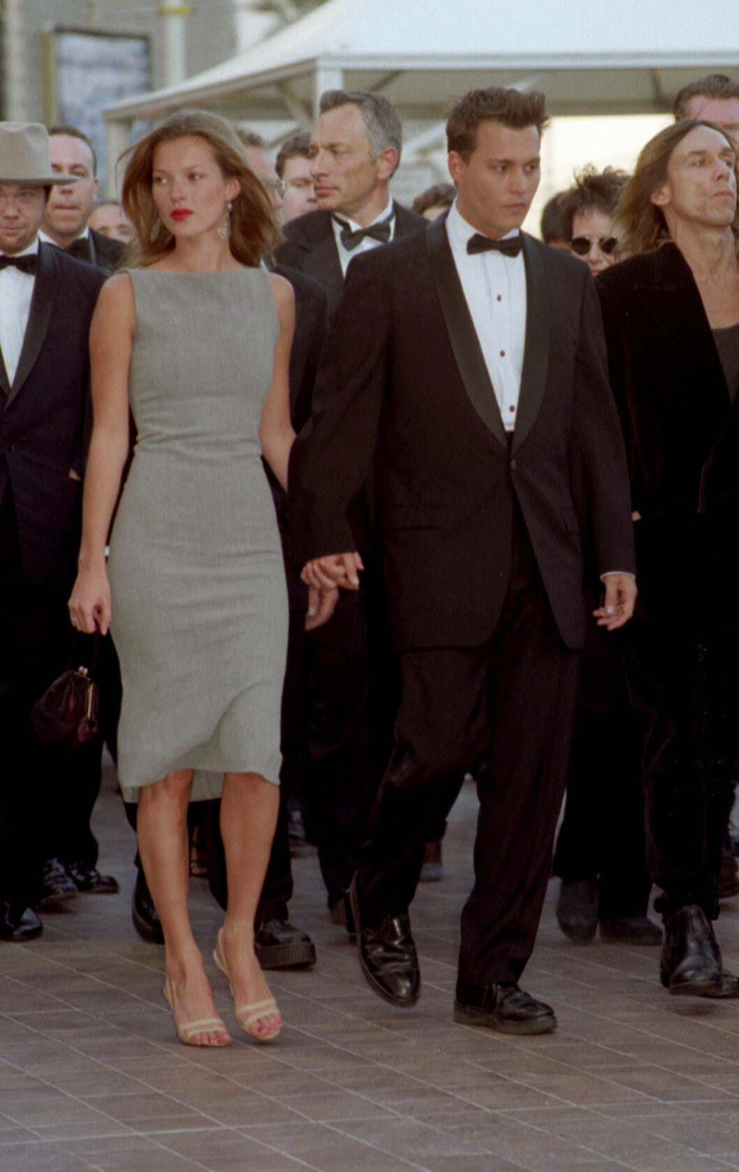 May 1997 Kate Moss and Johnny Depp