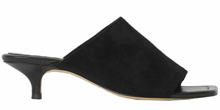 svarta mules från H&M