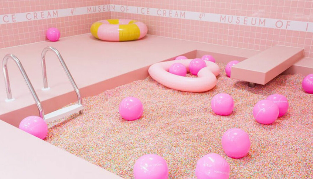 Här är världens glassigaste museum – där du kan bada i strössel