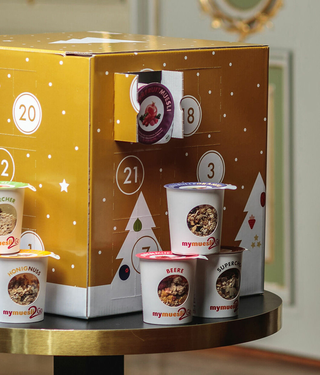 Müslikalender från MyMuesli, 599 kr. Müslikalender från MyMuesli, 599 kr.