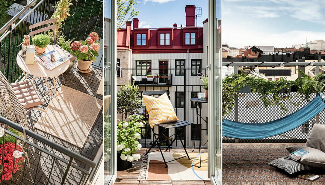 mysig balkong - inspiration och tips