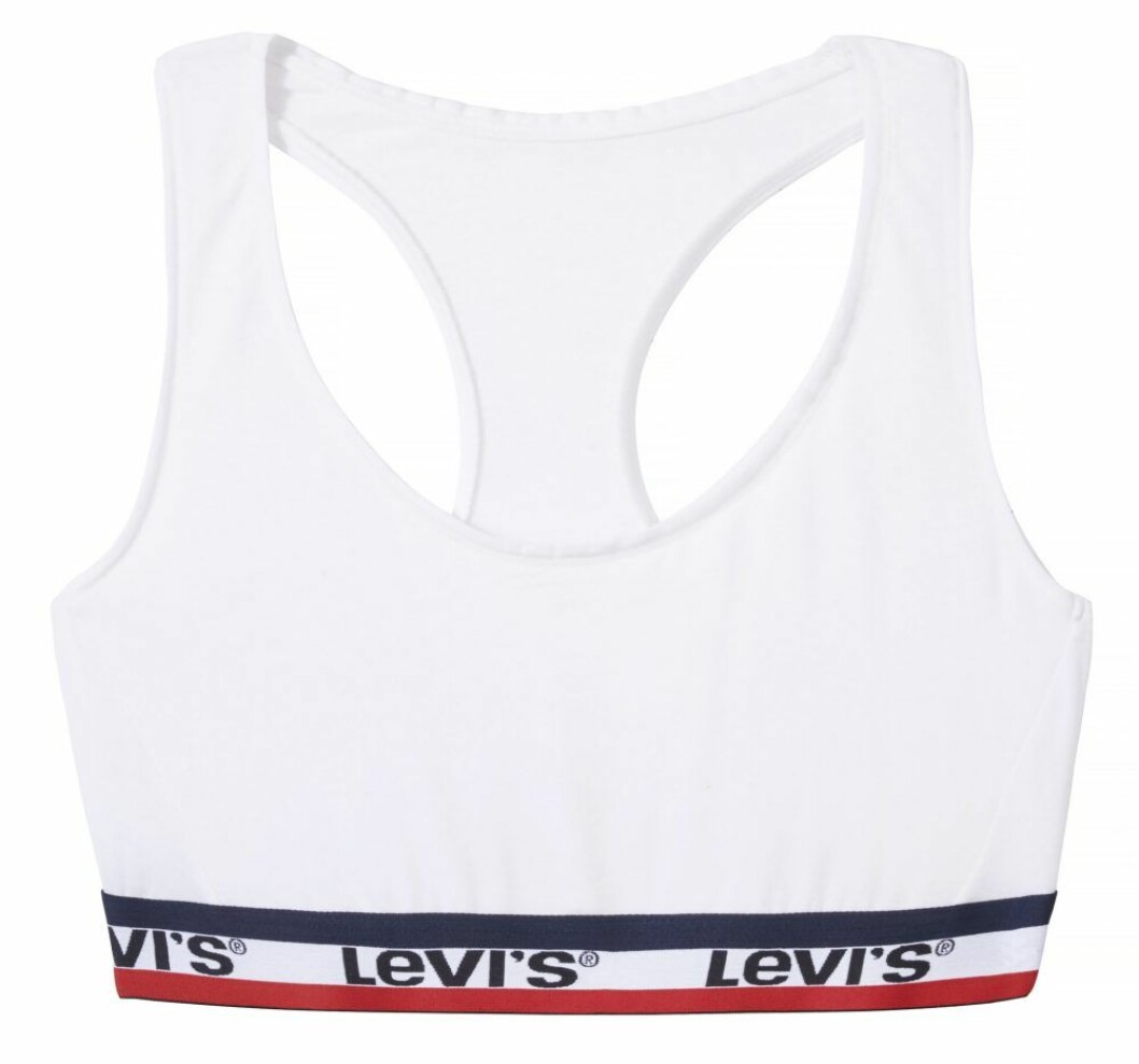 Levi’s® överdelen Logo tape sport BH.