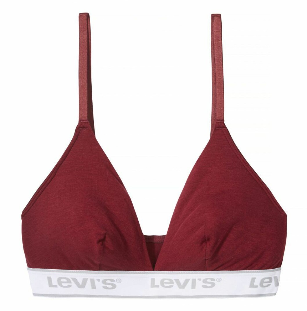 Röd bralette från Levi’s®.