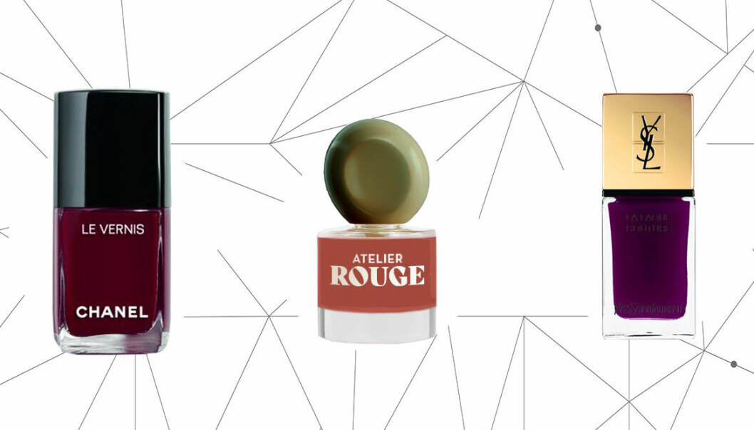 Nagellack i olika kulörer