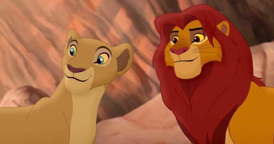 Nala och Simba - Lejonkungen