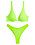 neongul bikini från H&amp;M