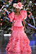 Rodarte rosa klänning New York fashion week