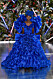 Rodarte blå klänning New York fashion week