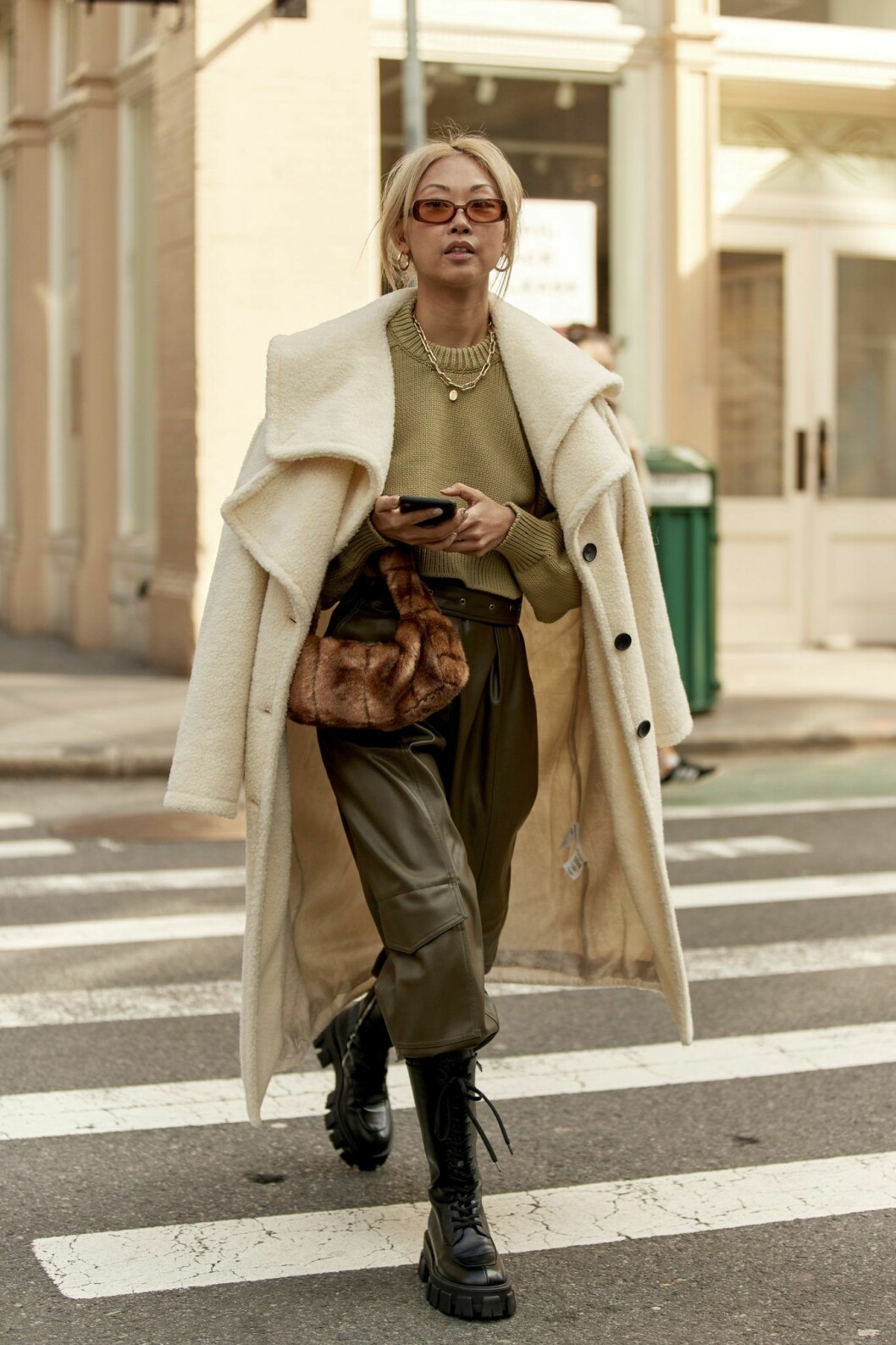 Streetstyleinspiration från modeveckan i New York. Streetstyleinspiration från modeveckan i New York.