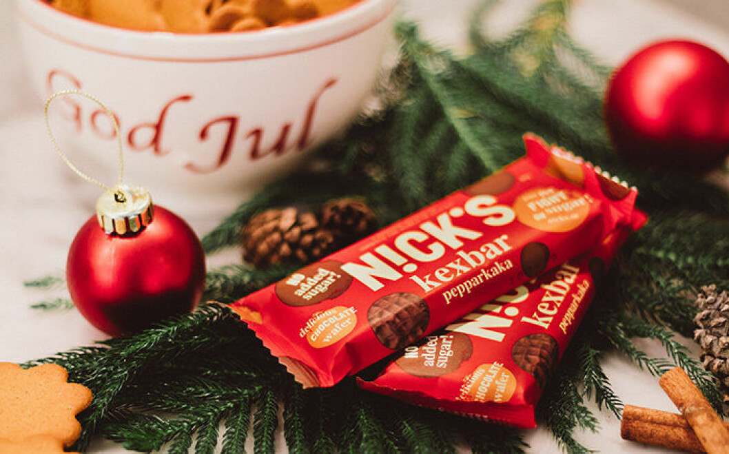 Kexbar med smak av pepparkaka från Nick´s