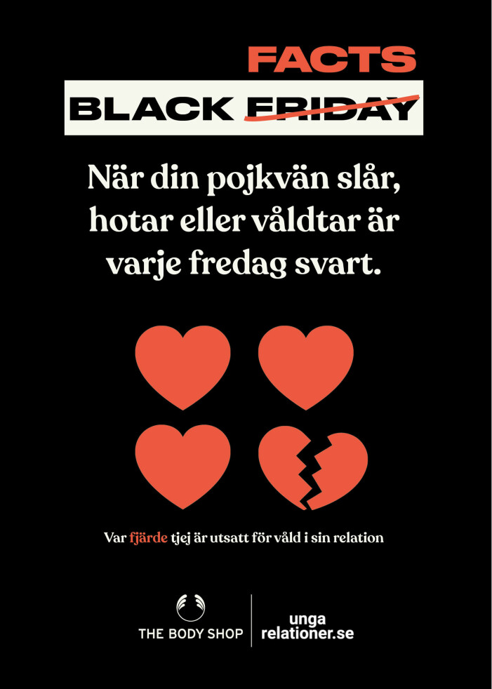 The body shop har ett samarbete med Ungarealtioner.se.