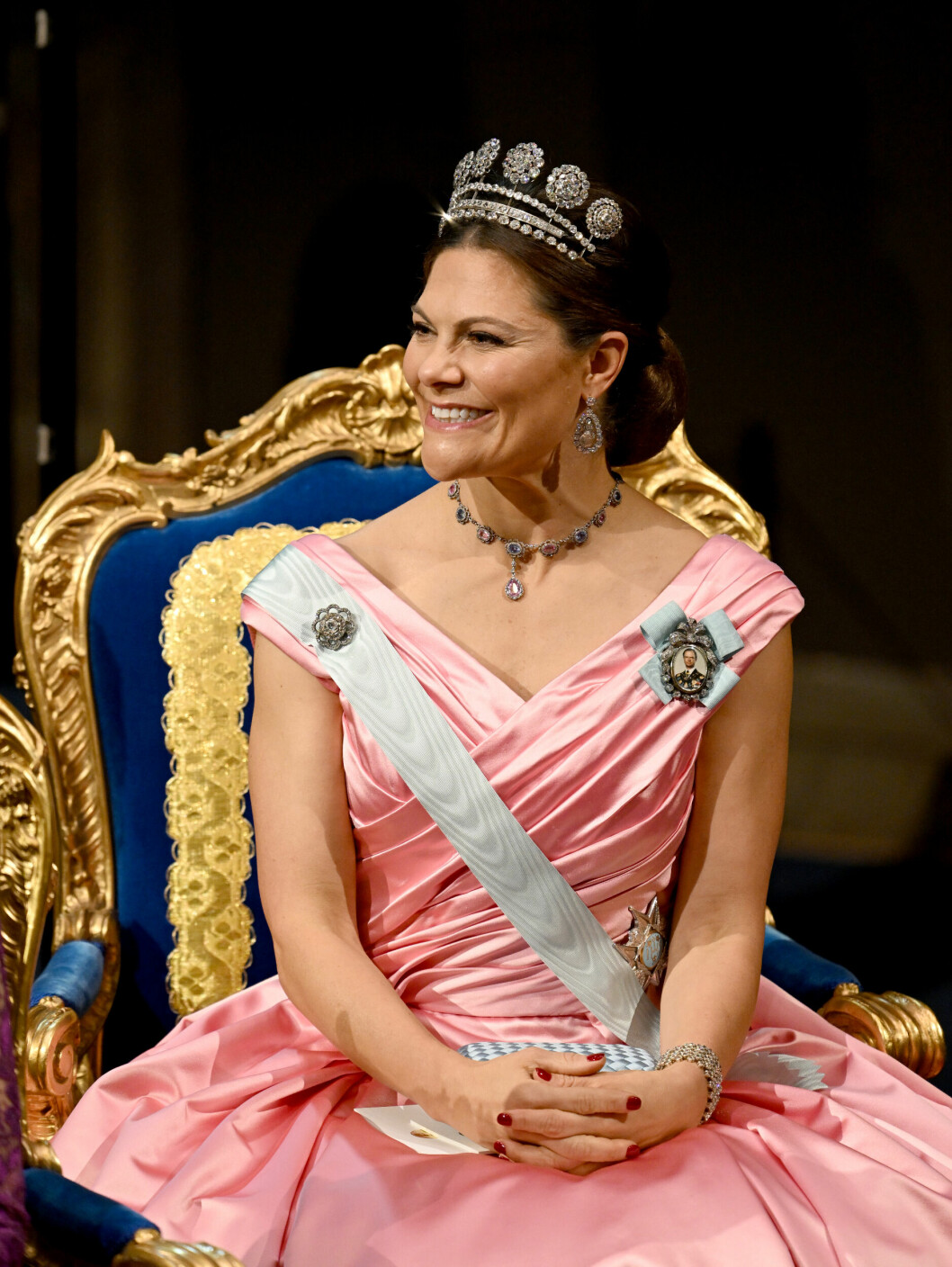 nobel 2022 kronprinsessan victoria trend look sminkning