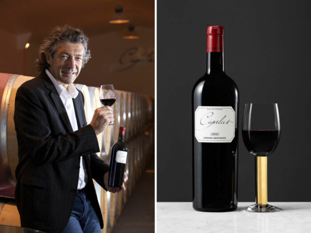 Årets Nobelvin 2018: Gérard Bertrand Cigalus Rouge 2016. Årets Nobelvin 2018: Gérard Bertrand Cigalus Rouge 2016.