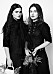 Nora och Alva i klänningar från Celine by Hédi Slimane