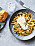 Recept på hemmagjord pasta med brynt smör och brie