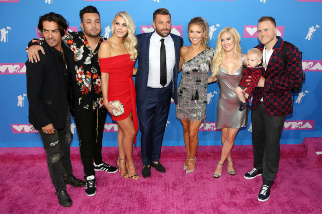 Heidi och Spencer Pratt (t.h.), Audrina Partridge och några av de andra deltagarna som kommer att vara med i nya The Hills. Foto: IBL Heide och Spencer Pratt (t.h.), Audrina Partridge och några av de andra deltagarna som kommer att vara med i nya The Hills.