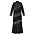 nyårsklänning 2021 - svart blommig spetsklänning från Erdem x H&amp;M
