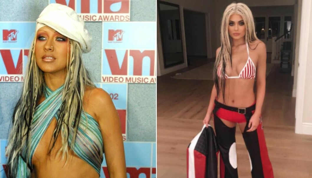 Kylie Jenner som Christina Aguilera