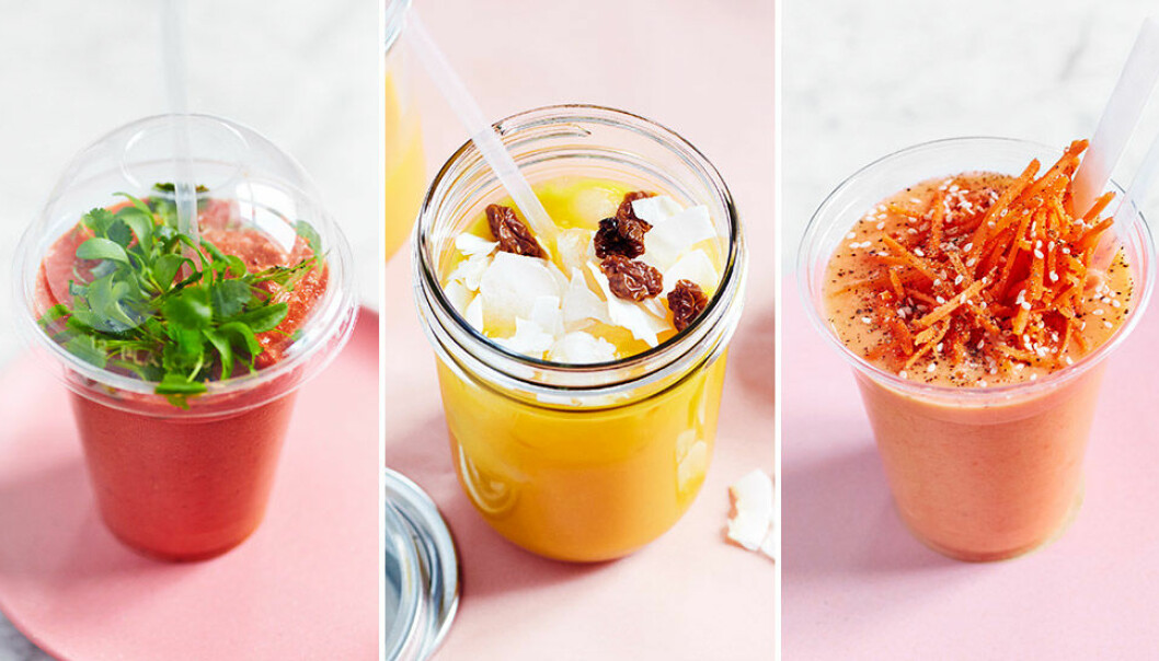 Supergoda och nyttiga smoothies.