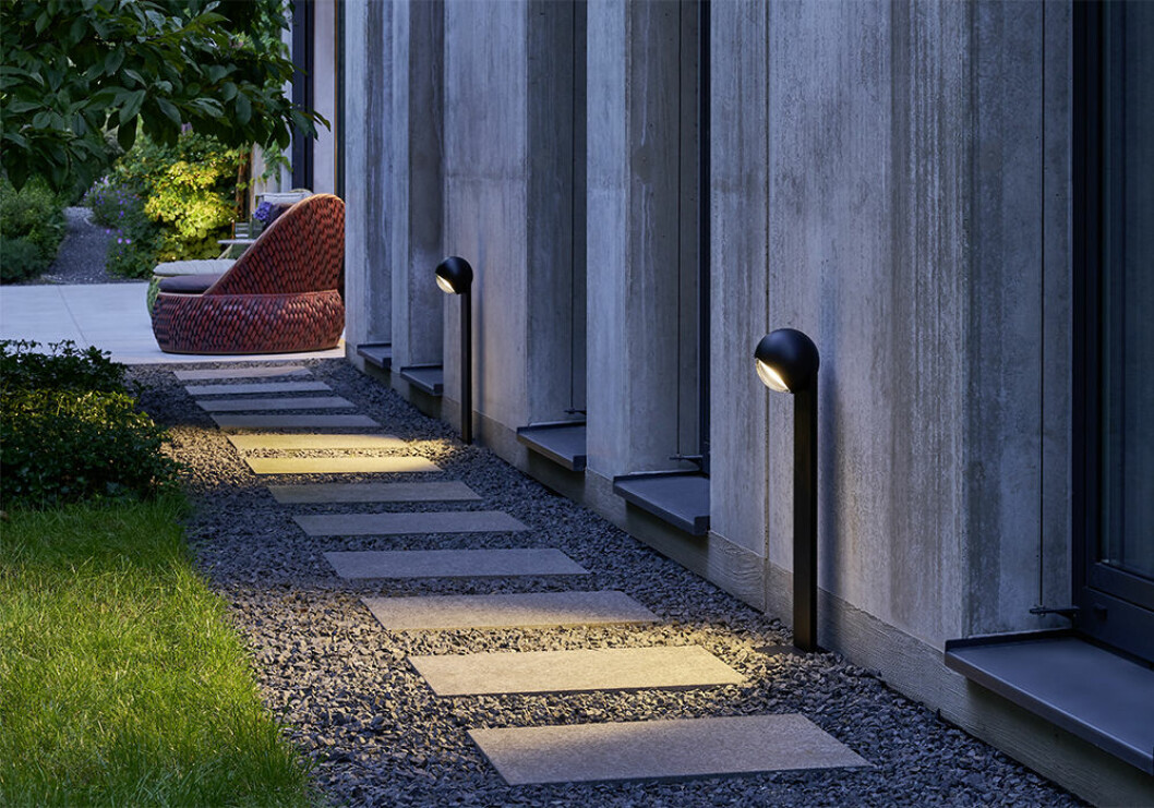 Lys upp både högt och lågt i trädgården. Foto: Occhio Utebelysning från Occhio