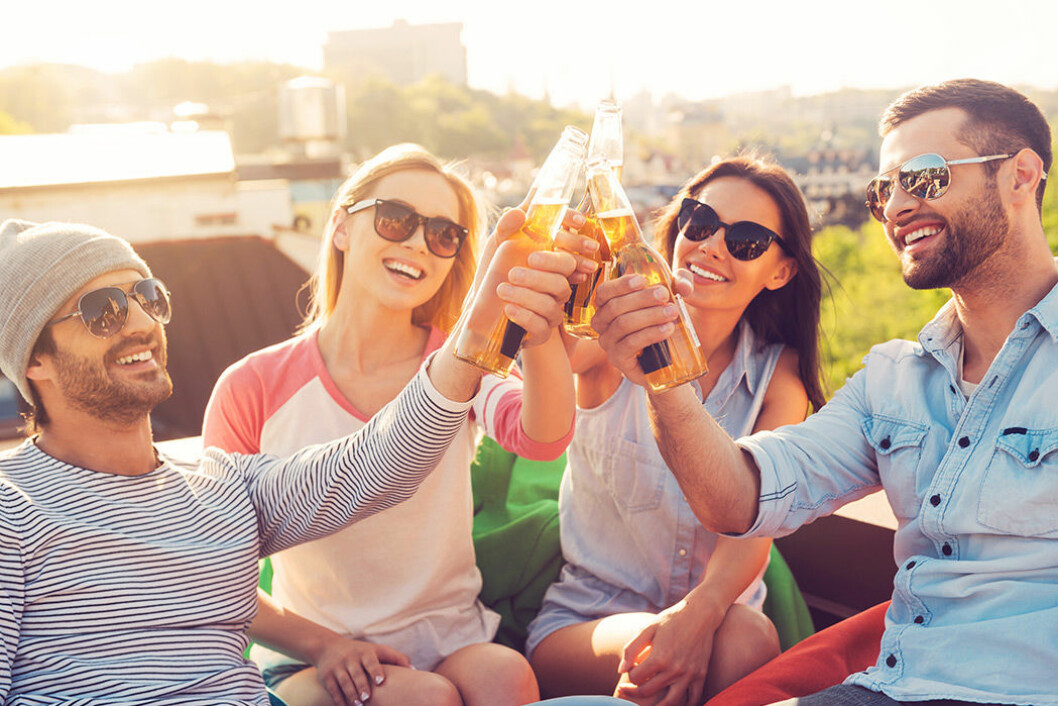 Det finns flera hälsofördelar med att dricka öl. Foto: Shutterstock Det finns flera hälsofördelar med att dricka öl. Foto: Shutterstock