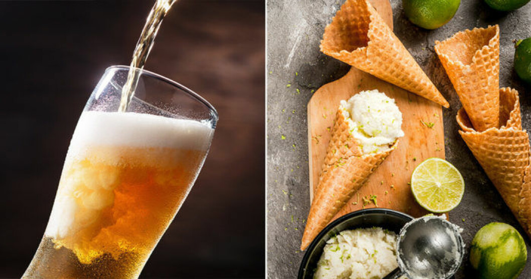Ölglass är sommarens svalkande snackis! Ölglass är sommarens svalkande snackis!
