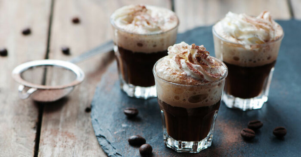 Irish Coffee är en riktig klassiker. Foto: Shutterstock Irish Coffee är en riktig klassiker.