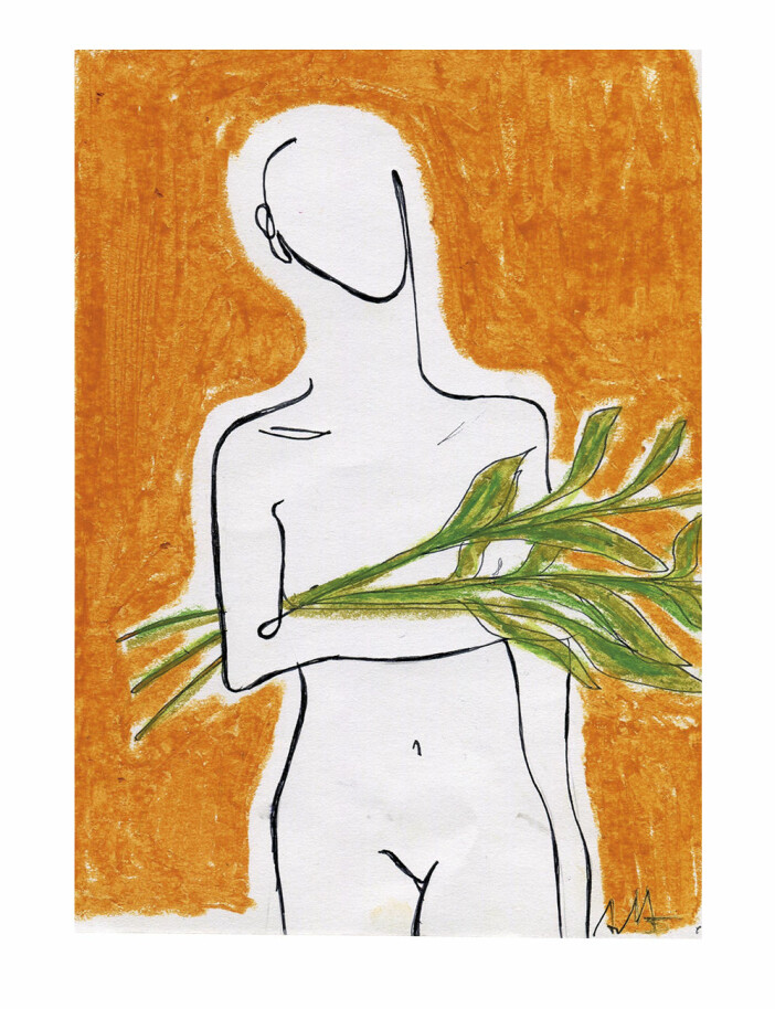 Olive av Anna Mörner för Wall of Art