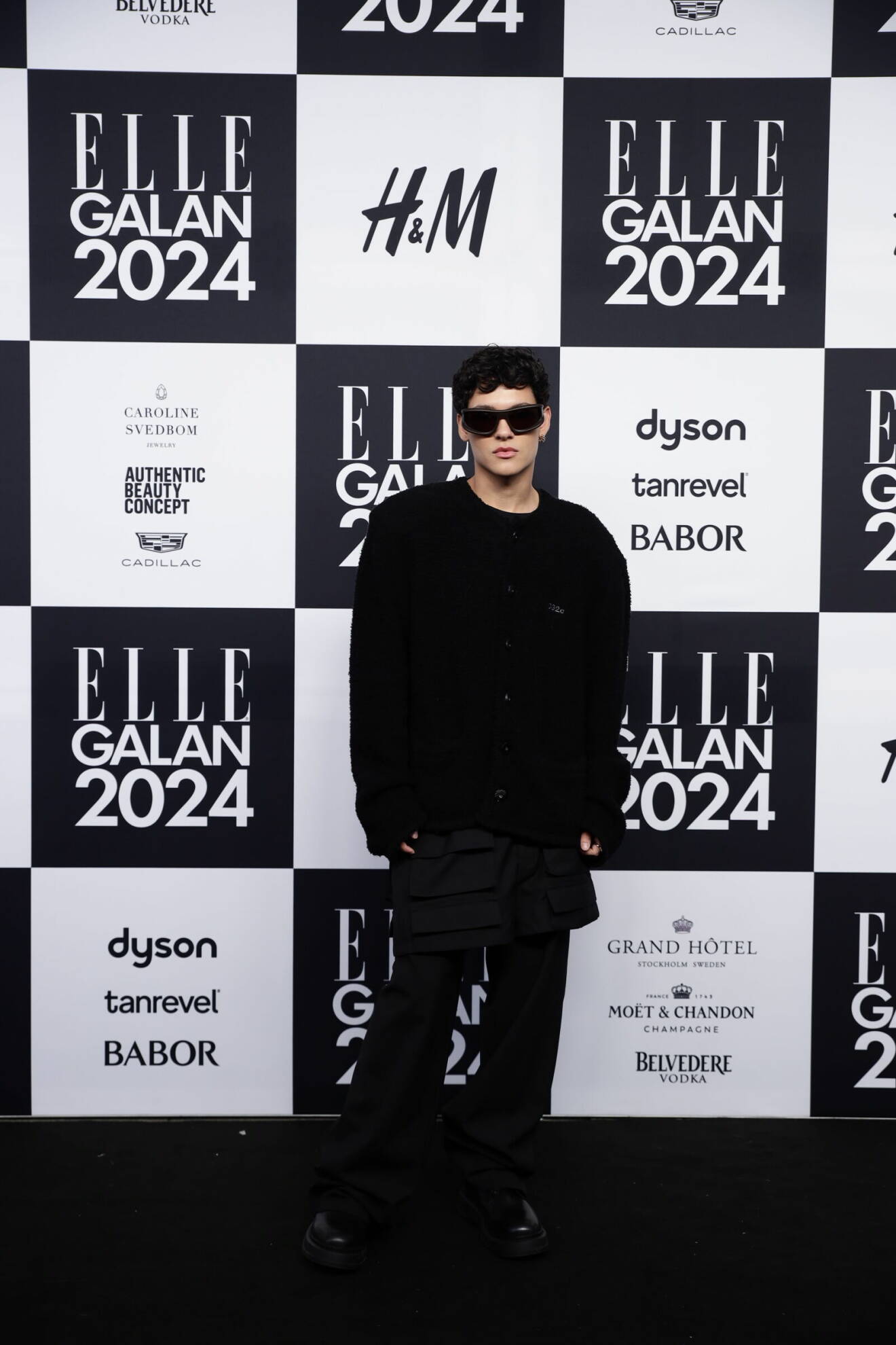 Omar Rudberg på Elle-galan 2024