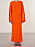 Orange klänning