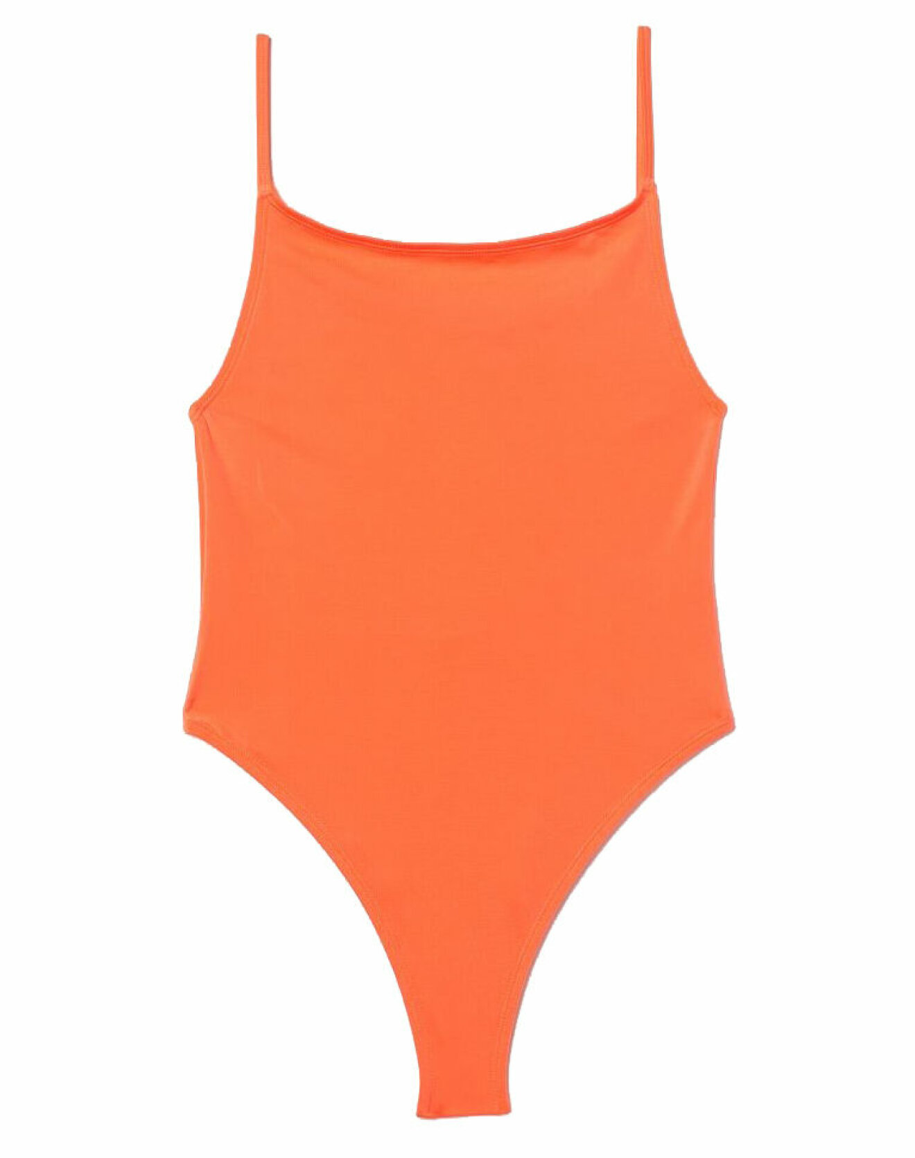 orange mode kläder färgtrend dam 2022: baddräkt