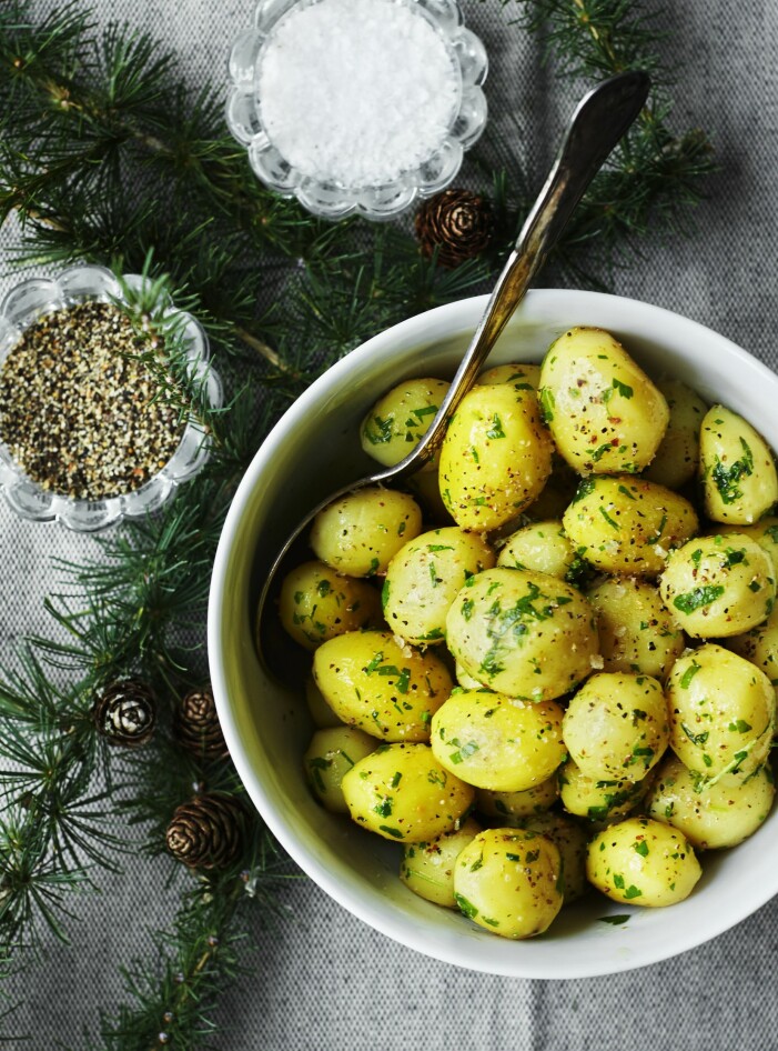 Örtkryddad potatis
