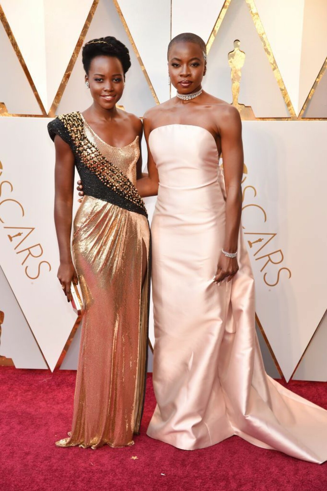 Lupita Nyong'o och Danai Gurira i Gabriela Hearst