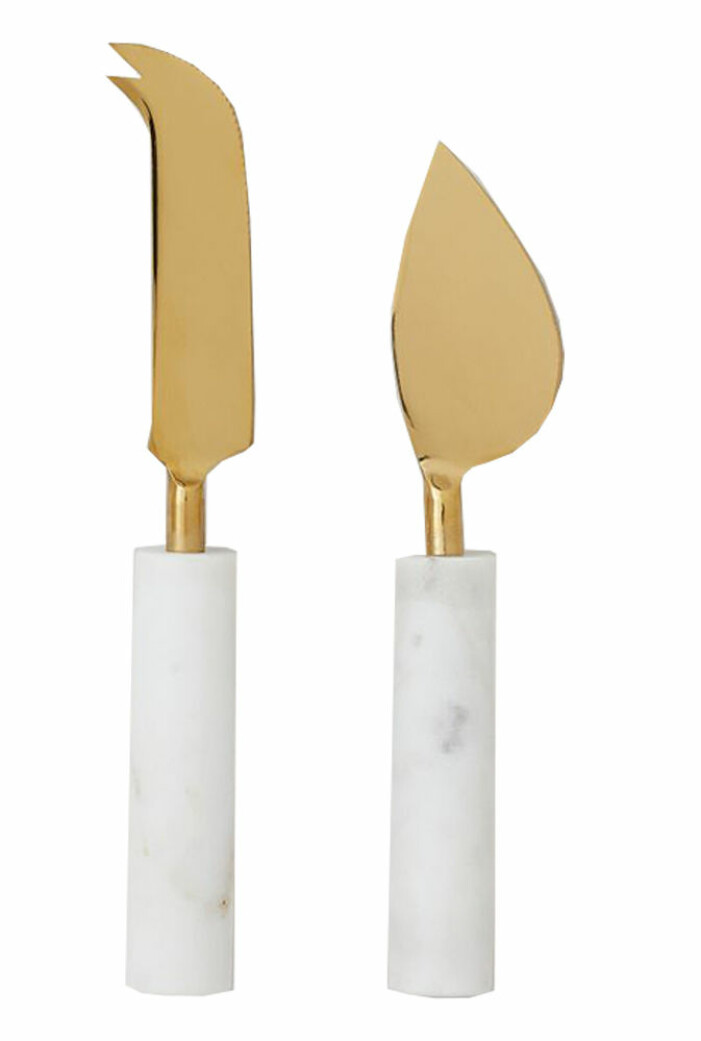 ostknivar med marmor från H&M home