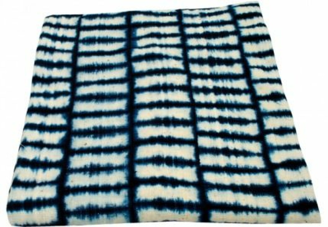 Överkast <em>Indigo</em>, 250×250 cm, 1 350kr, Afroart. overkast_indigo